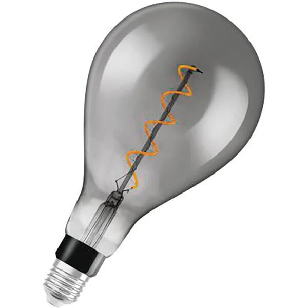 osram lampadina led filamento, goccia, fumé, luce calda, 4w=110lm (equiv 12 w), 330° ,