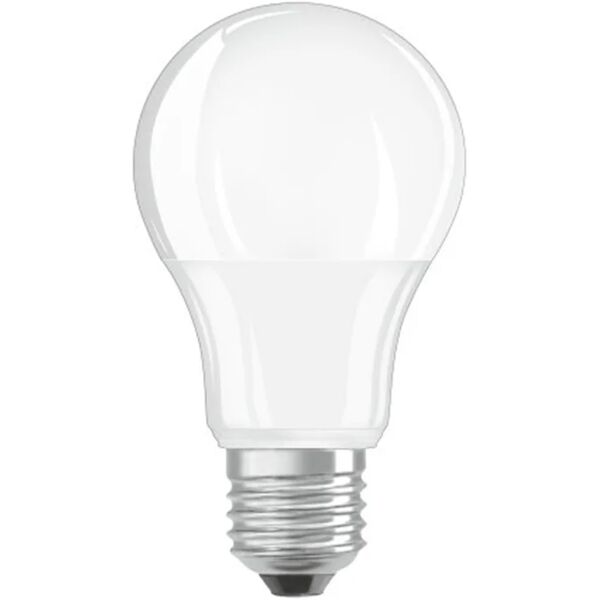 osram set da 4 lampadine led, goccia, opaco, luce calda, 11w=1055lm (equiv 75 w), 200° ,