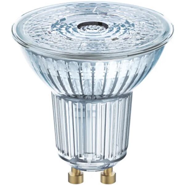 osram lampadina led, faretto, trasparente, luce calda, 4.5w=350lm (equiv 50 w), 36° ,