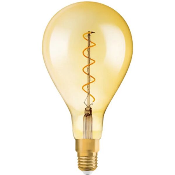 osram lampadina led, goccia, ambrato, luce calda, 4w=300lm (equiv 28 w), 300° dimmerabile,