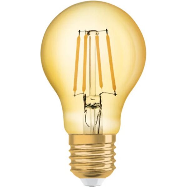 osram lampadina led filamento, goccia, ambrato, luce calda, 4w=410lm (equiv 35 w), 300° ,