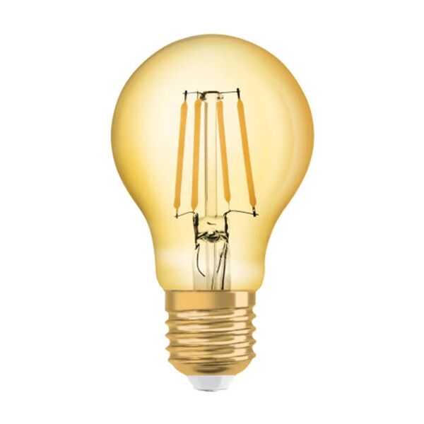 osram lampadina led filamento, goccia, ambrato, luce calda, 7.5w=950lm (equiv 68 w), 330° ,