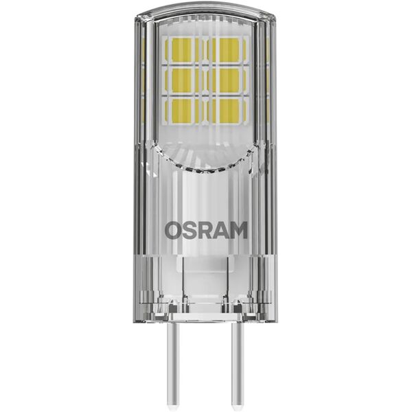 osram lampadina led, trasparente, luce calda, 2.6w=300lm (equiv 30 w), 320° ,