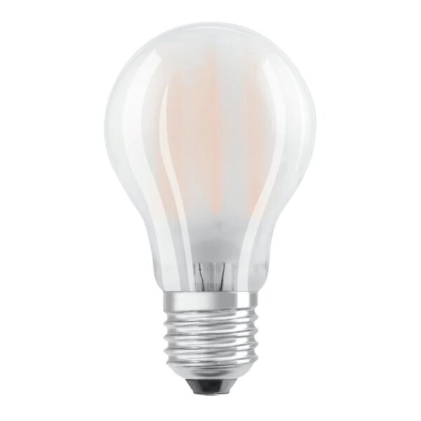 osram lampadina led, goccia, opaco, luce naturale, 4.8w=470lm (equiv 40 w), 320° dimmerabile,