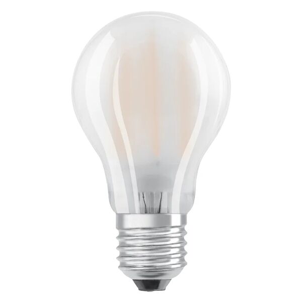 osram lampadina led, goccia, opaco, luce naturale, 9w=1.055lm (equiv 75 w), 320° dimmerabile,