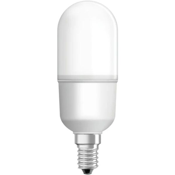 osram lampadina risparmio energetico, led, lineare, smerigliato, luce calda, 9w=1050lm (equiv 75 w), 200° ,