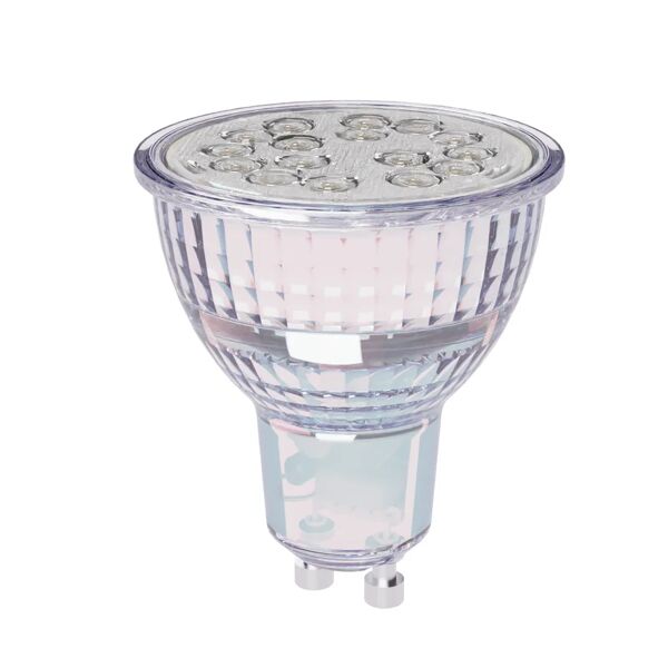 lexman lampadina smart led, faretto, cct, 4.6w=460lm (equiv 35 w), 100° ,