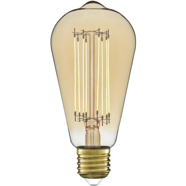 lexman lampadina led, goccia, ambrato, luce calda, 5w=500lm (equiv 7 w), 320° ,