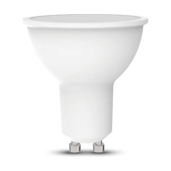 lexman lampadina led, faretto, argentato, luce calda, 3.6w=340lm (equiv 35 w), 100° ,