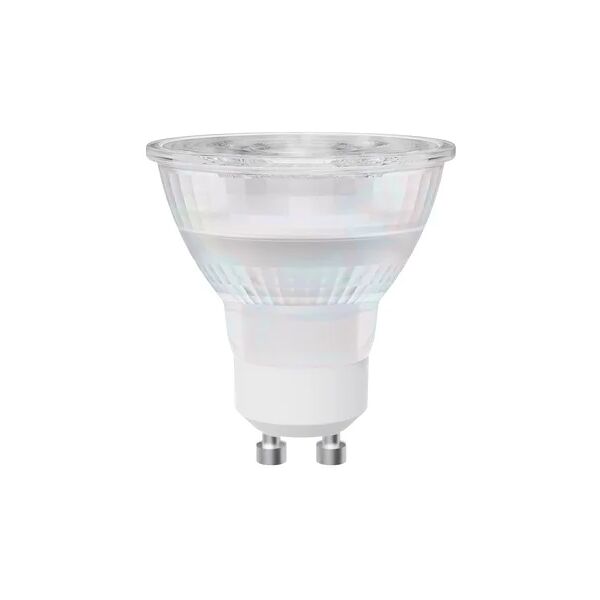 lexman lampadina led, faretto, trasparente, luce naturale, 5.2w=600lm (equiv 64 w), 100° dimmerabile,