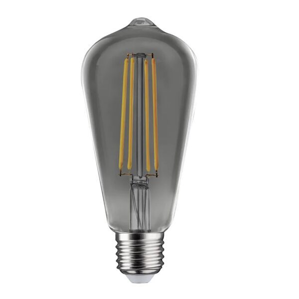 lexman lampadina led, edison, fumé, luce naturale, 5.8w=470lm (equiv 40 w), 330° ,