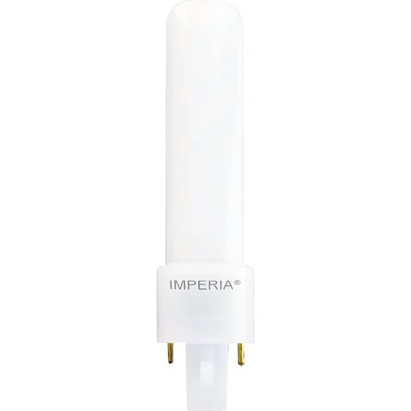 imperia lampadina pl led g23 5w, led, specifico, opaco, luce naturale, 5w=400lm (equiv 5 w), 200° ,