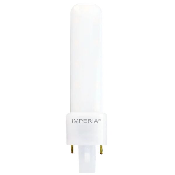 imperia lampadina pl led g23 9w, led, specifico, opaco, luce naturale, 9w=850lm (equiv 9 w), 200° ,