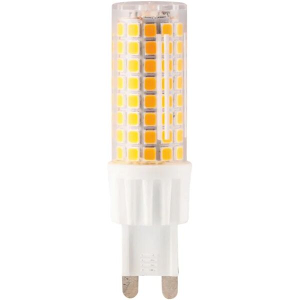 on lampadina g9 plastic, led, capsula, smerigliato, luce fredda, 7w=820lm (equiv 7 w), 360° ,