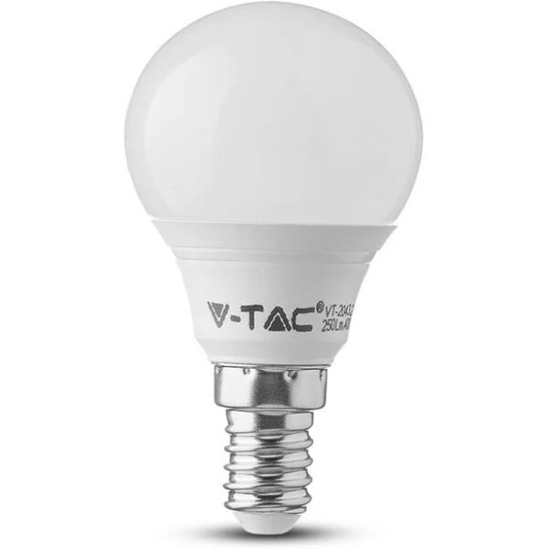 v-tac lampadina led e14 5,5w p45 2700k (box 3 pezzi)