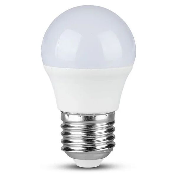 v-tac lampadina led e27 5,5w g45 4000k (blister 2 pezzi)