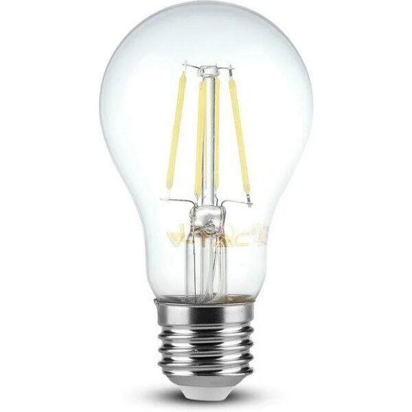 v-tac lampadina led e27 10w a67 filamento 6400k