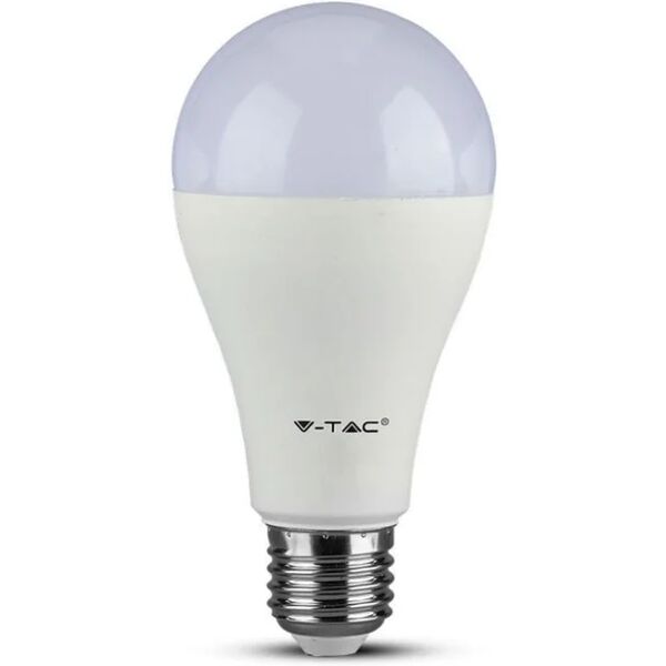 v-tac lampadina led chip samsung e27 12w 130lm/w a65 3000k