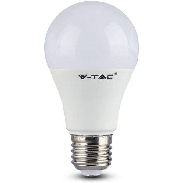 v-tac lampadina led e27 6w a60 rgb+w con telecomando 4000k