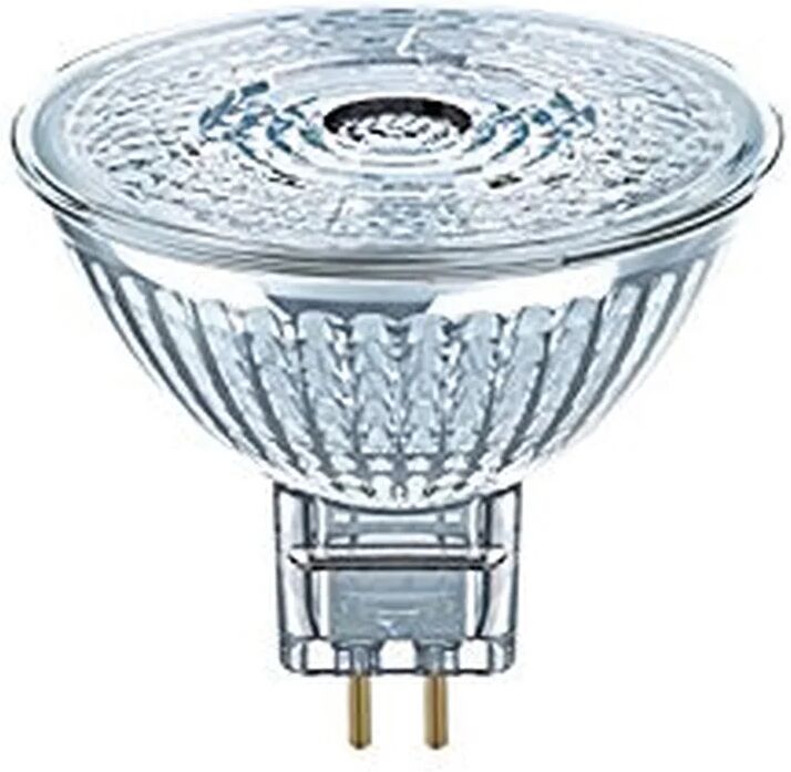 osram lampadina led, faretto, trasparente, luce naturale, 6.5w=350lm (equiv 35 w), 36° dimmerabile,