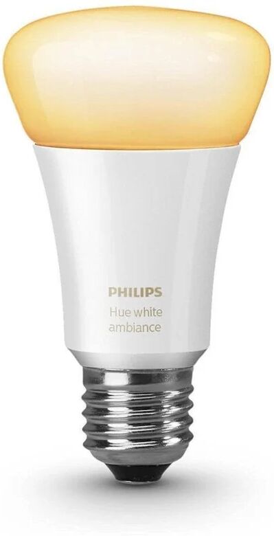 philips lampadina led, goccia, opaco, luce calda, 9.5w=806lm (equiv 9,5 w), 160° dimmerabile,