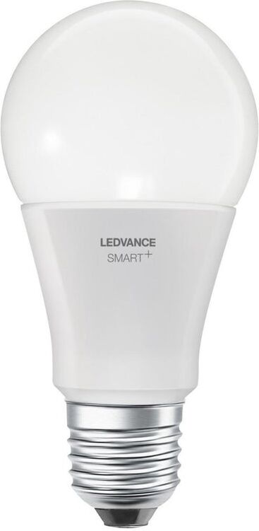 ledvance lampadina smart wifi, led, goccia, smerigliato, luce calda, 9w=800lm (equiv 60 w), 240° dimmerabile,