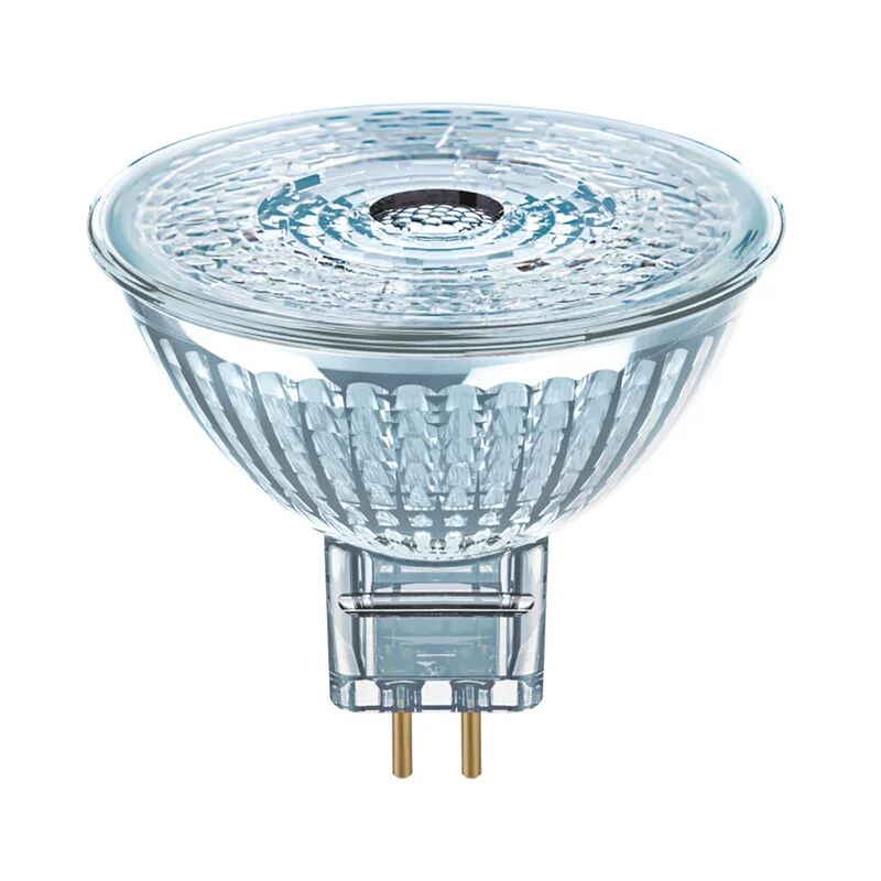 osram lampadina led, faretto, trasparente, luce calda, 5w=350lm (equiv 35 w), 36° dimmerabile,