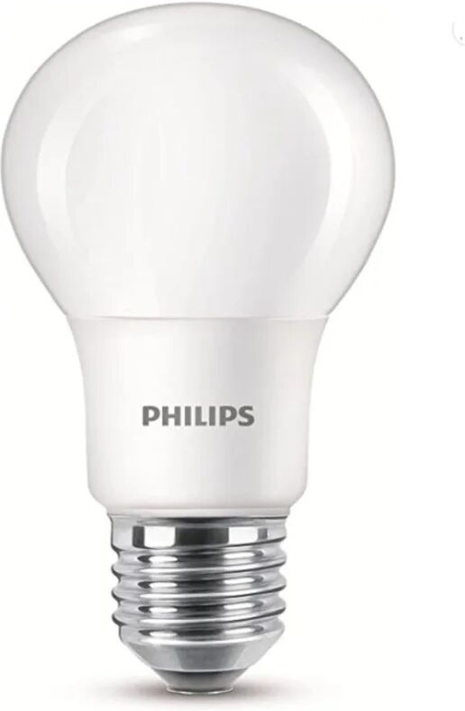 philips - lampadina led a goccia smerigliata 60w e27 6500k - non dimmerabile - luce bianca fredda