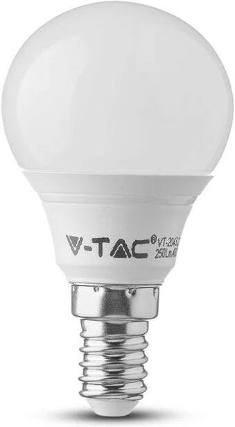 v-tac lampadina led e14 5,5w p45 2700k