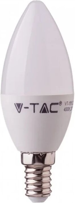 v-tac lampadina led chip samsung e14 7w candela 6400k