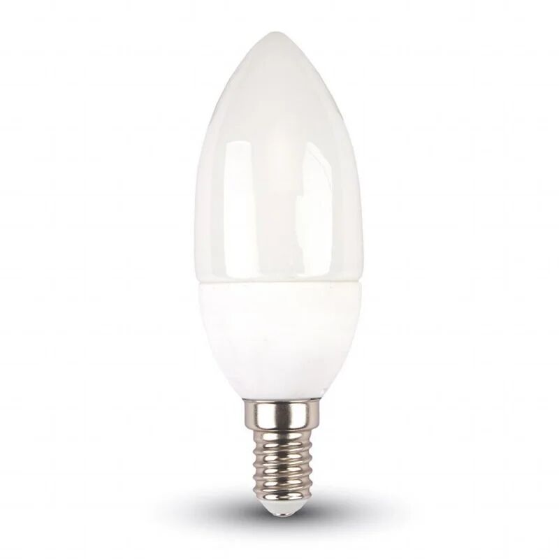 v-tac lampadina led e14 3,5w a candela con telecomando rgb + 6400k