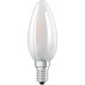 Osram Lampadina Risparmio energetico, LED, oliva, opaco, luce calda, 4.8W=470LM (equiv 40 W), 300° dimmerabile,