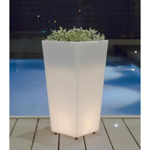NEWGARDEN Vaso luminoso da esterno Melisa H 90 cm,in polietilene, luce bianco freddo E27 7W 600LM
