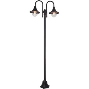 Brilliant Lampione da giardino, Berna H 210 cm, nero, IP44