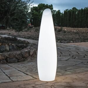 NEWGARDEN Lampada da esterno da terra Freoo H 170 cm,in polietilene, luce bianco freddo T8 2200LM