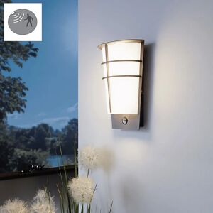 EGLO Applique Breganzo LED  in acciaio galvanizzato, grigio, 2.5W 180LM IP44