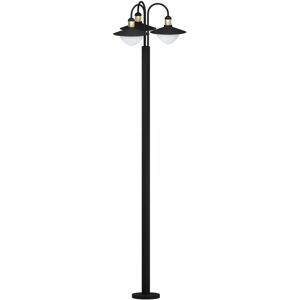 EGLO Lampione da giardino, Sirmione H 220.0 cm, nero, IP44