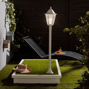 Inspire Lampione da giardino, Monza H 120 cm, bianco, IP44