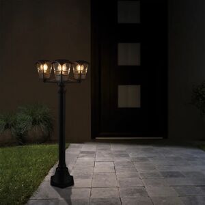 Inspire Lampione da giardino, Palama H 176 cm, nero, IP44