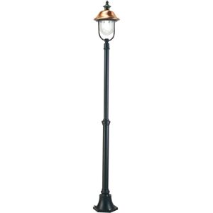 Leroy Merlin Lampione da giardino, Rustica H 200 cm, grigio, IP43