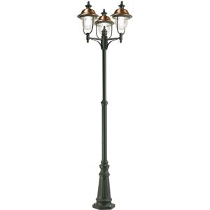 Leroy Merlin Lampione da giardino, Rustica H 244 cm, grigio, IP43