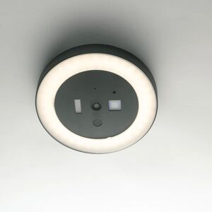 Leroy Merlin Plafoniera LED Zoom, grigio Ø 30 cm, luce naturale