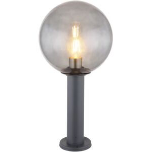 Globo Lampione da giardino, Ossa H 50 cm, grigio, IP44