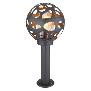 Globo Lampione da giardino, Hilario H 45 cm, grigio, IP44