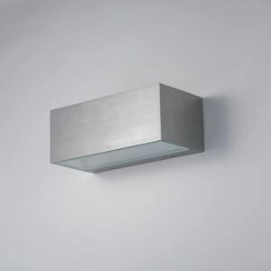 Intec Applique LED moderno da esterno Twin nero