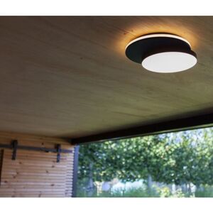 Lutec Applique LED moderno da esterno Goleta grigio