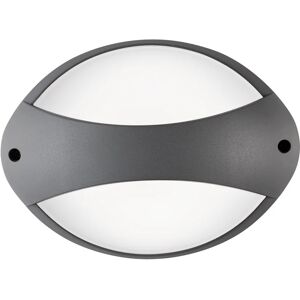 SOVIL Applique LED moderno da esterno Cocoon grigio