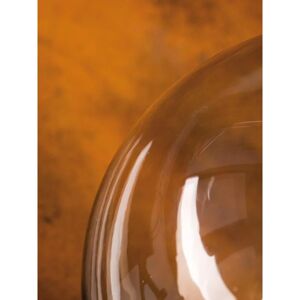 SOVIL Lanterna testa-palo 'globo' 100 w - ø cm.30 col.nero - opale