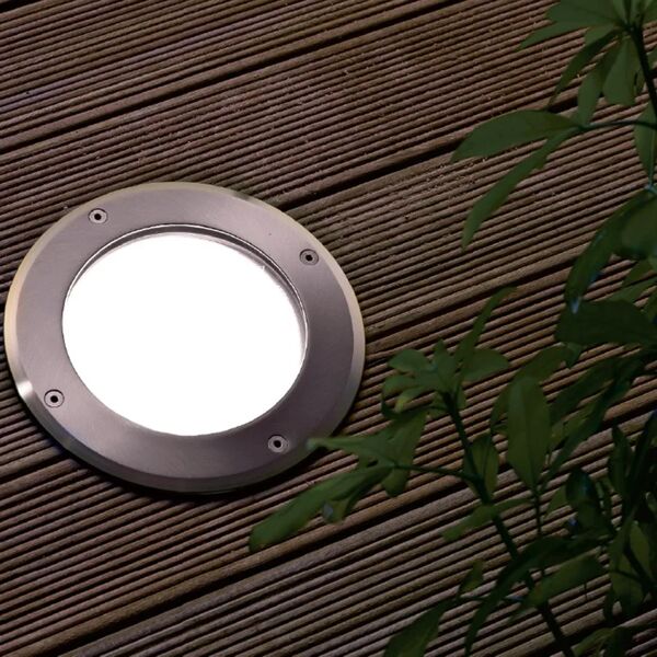 leroy merlin faretto da incasso da esterno tondo slim modulo led 1w 24lm 1 x ip67