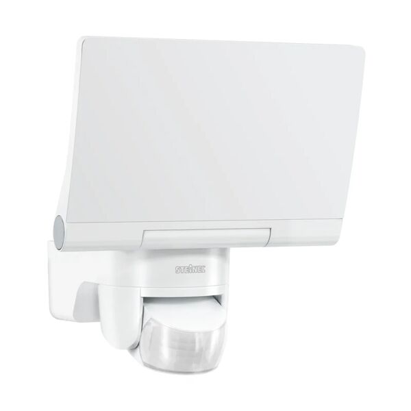 steinel faro da esterno home in policarbonato, bianco, modulo led 13.7w